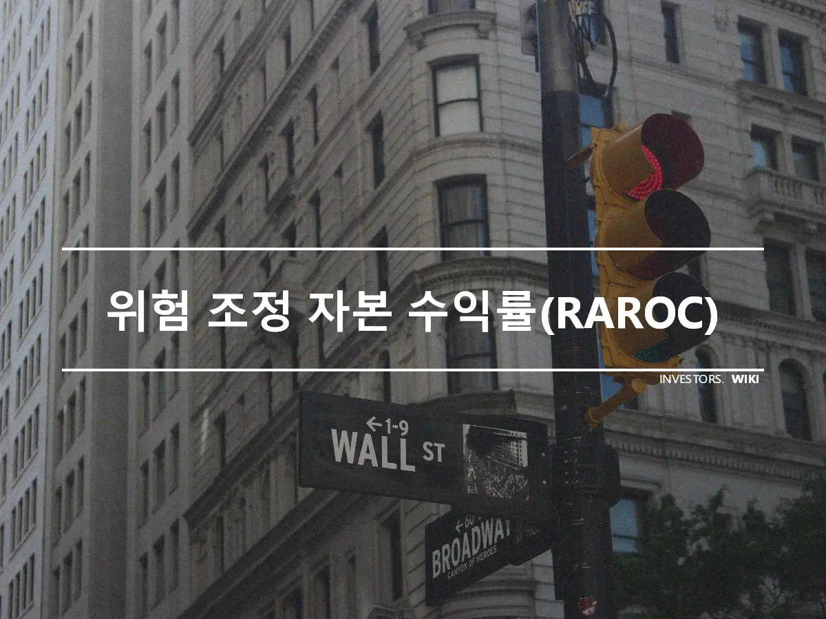 위험 조정 자본 수익률(RAROC)