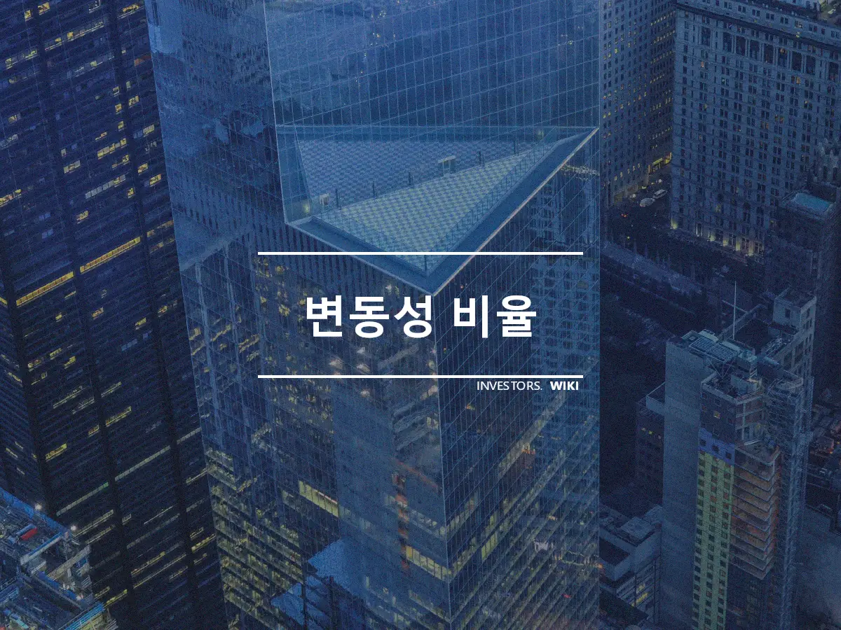 변동성 비율