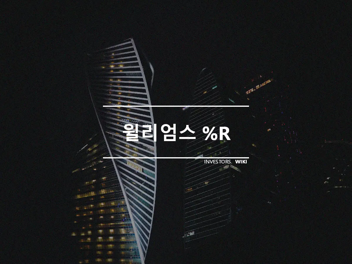 윌리엄스 %R