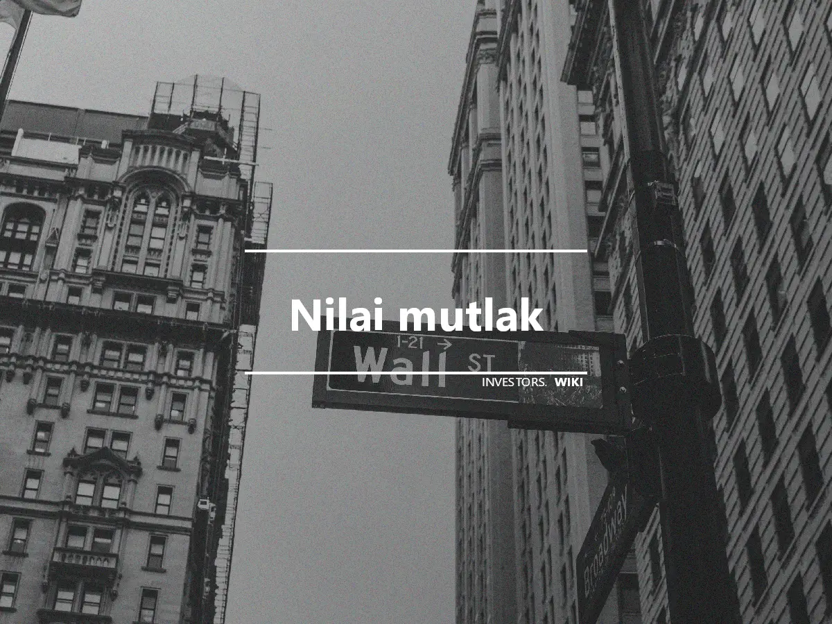 Nilai mutlak