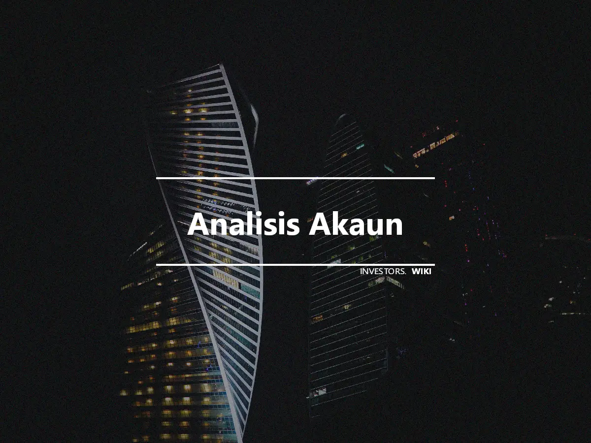 Analisis Akaun