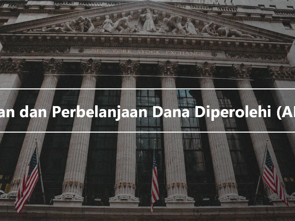 Yuran dan Perbelanjaan Dana Diperolehi (AFFE)