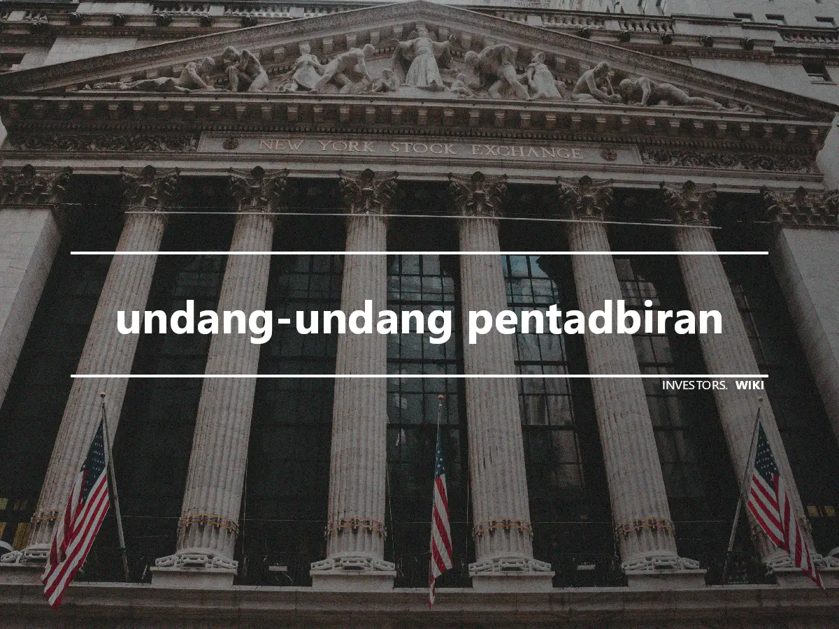 undang-undang pentadbiran