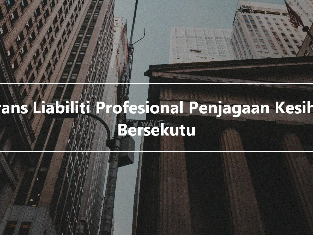 Insurans Liabiliti Profesional Penjagaan Kesihatan Bersekutu