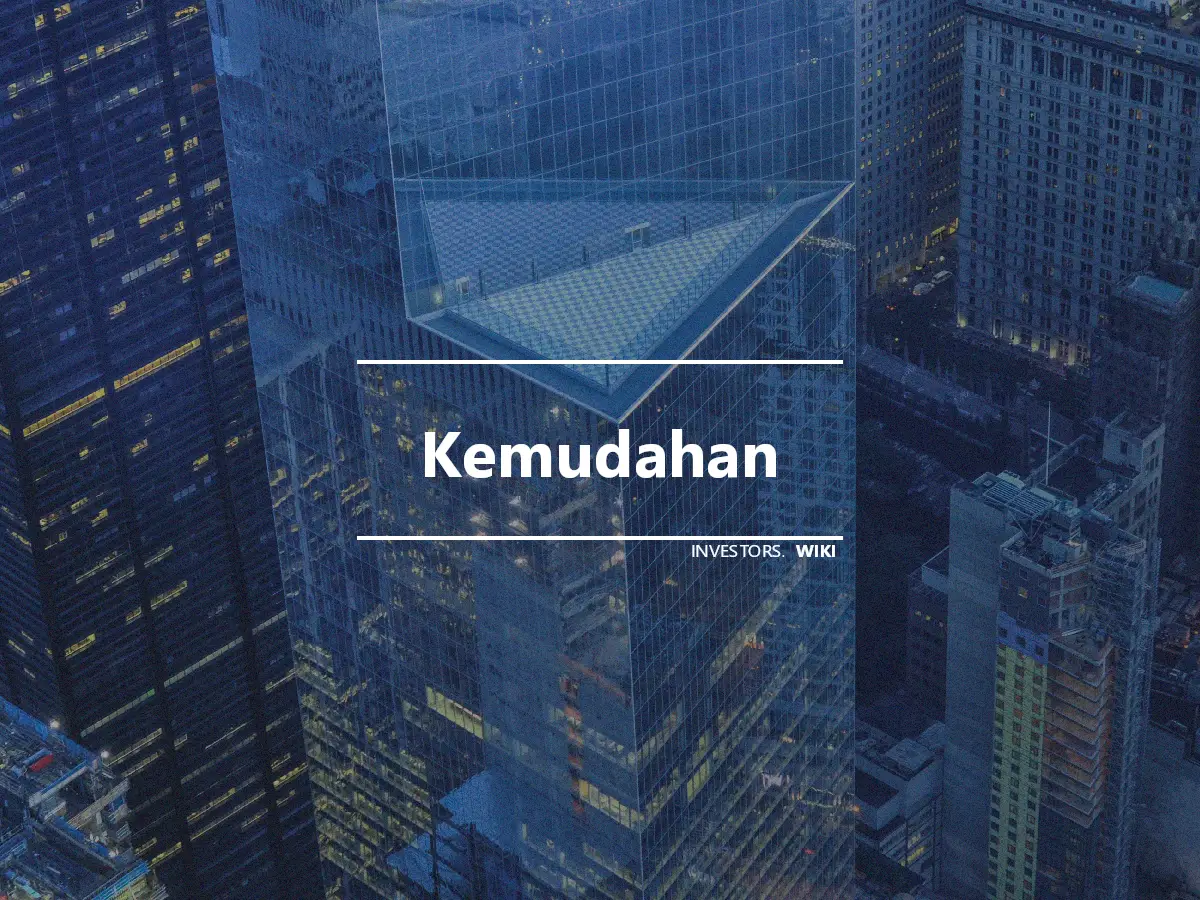 Kemudahan