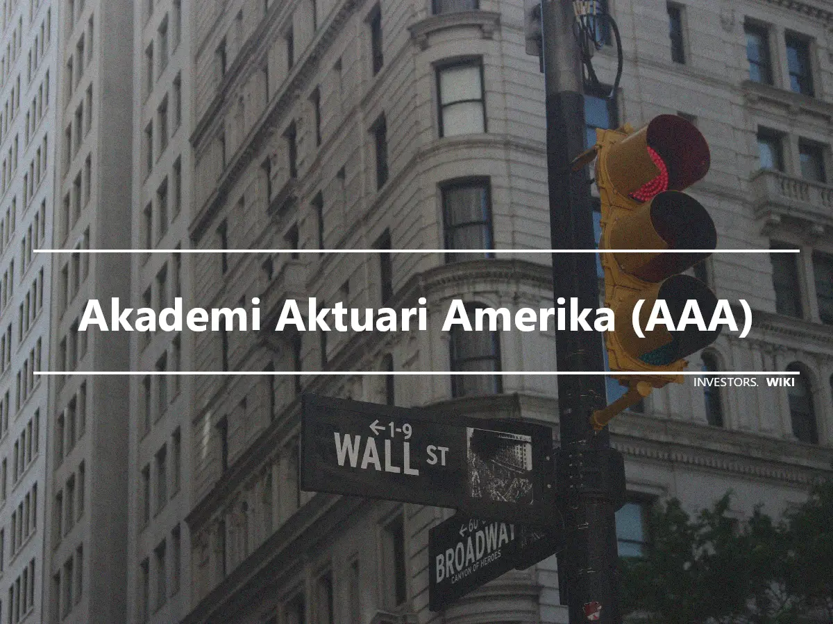 Akademi Aktuari Amerika (AAA)