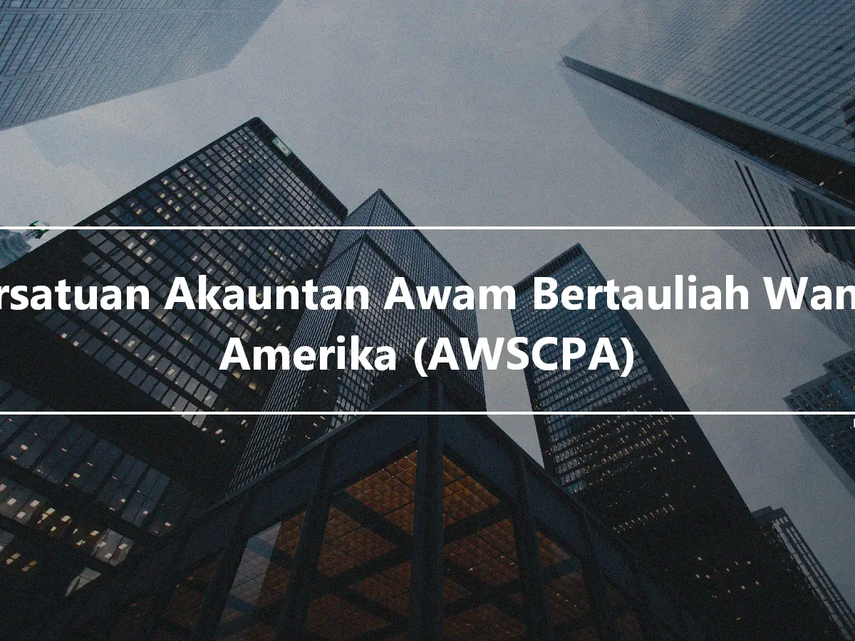 Persatuan Akauntan Awam Bertauliah Wanita Amerika (AWSCPA)