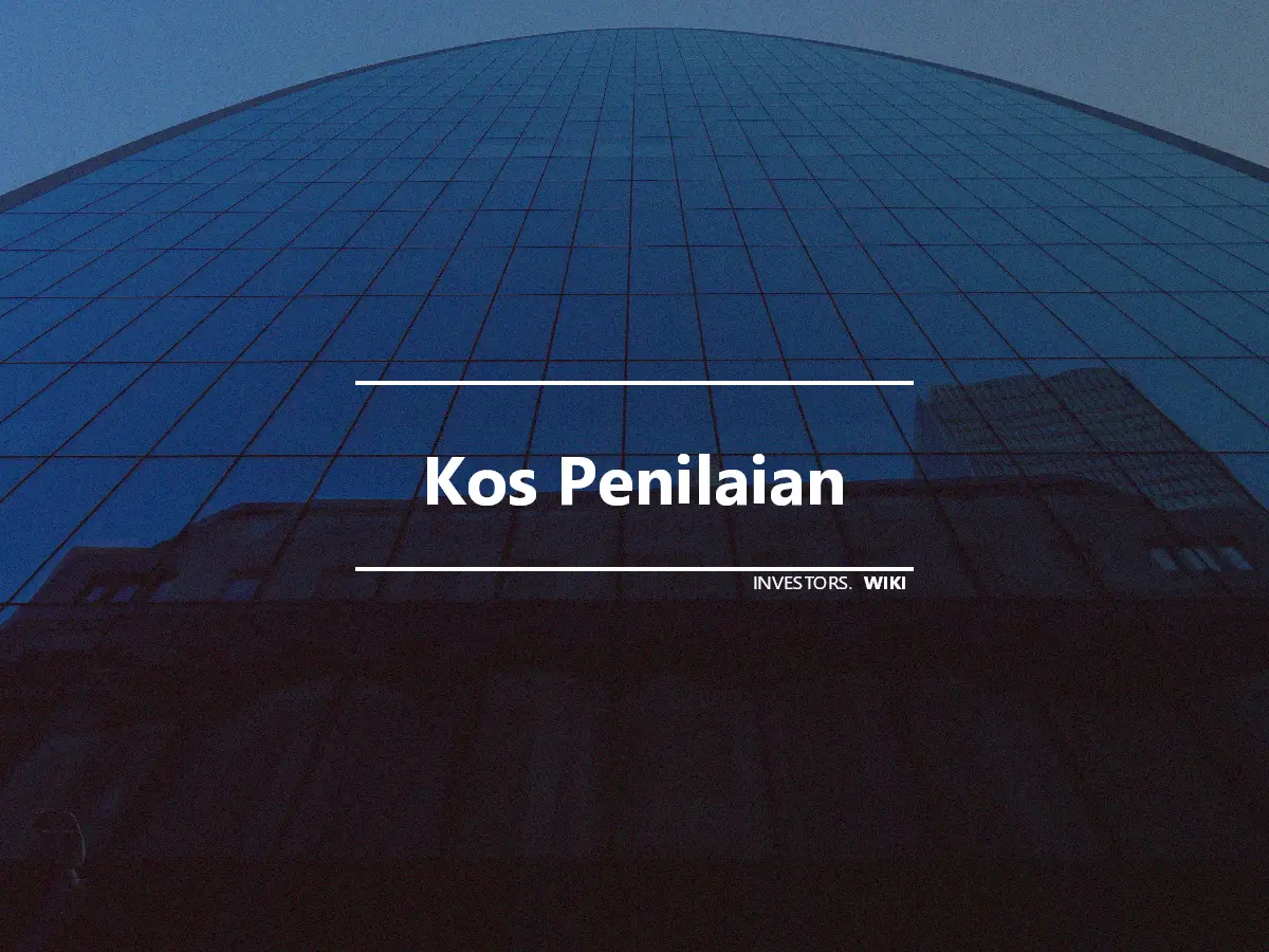 Kos Penilaian