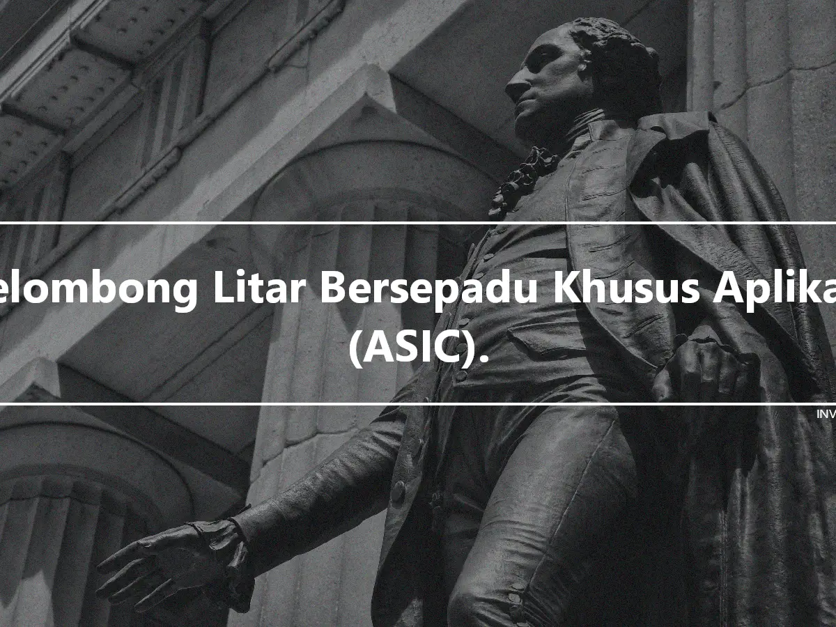 Pelombong Litar Bersepadu Khusus Aplikasi (ASIC).