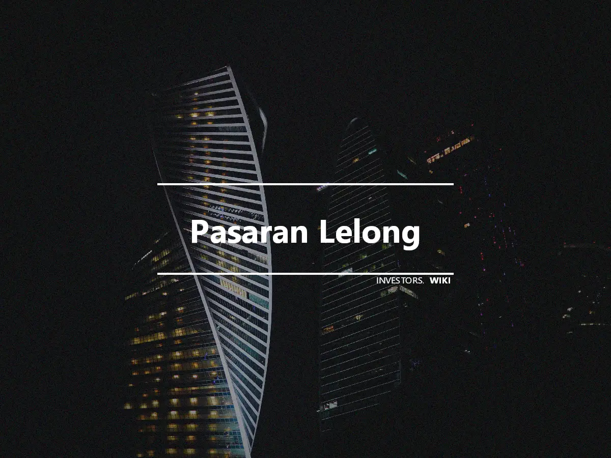 Pasaran Lelong