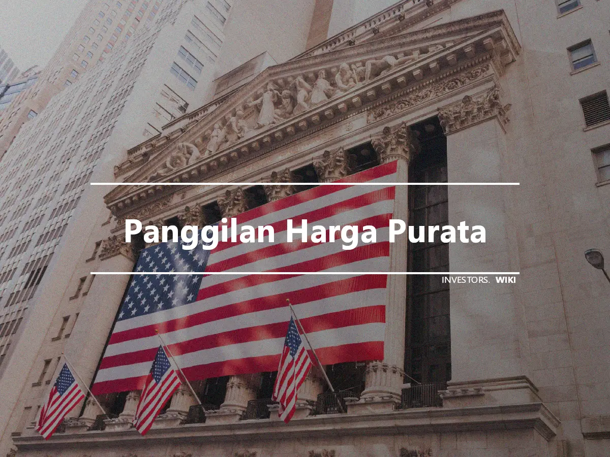 Panggilan Harga Purata