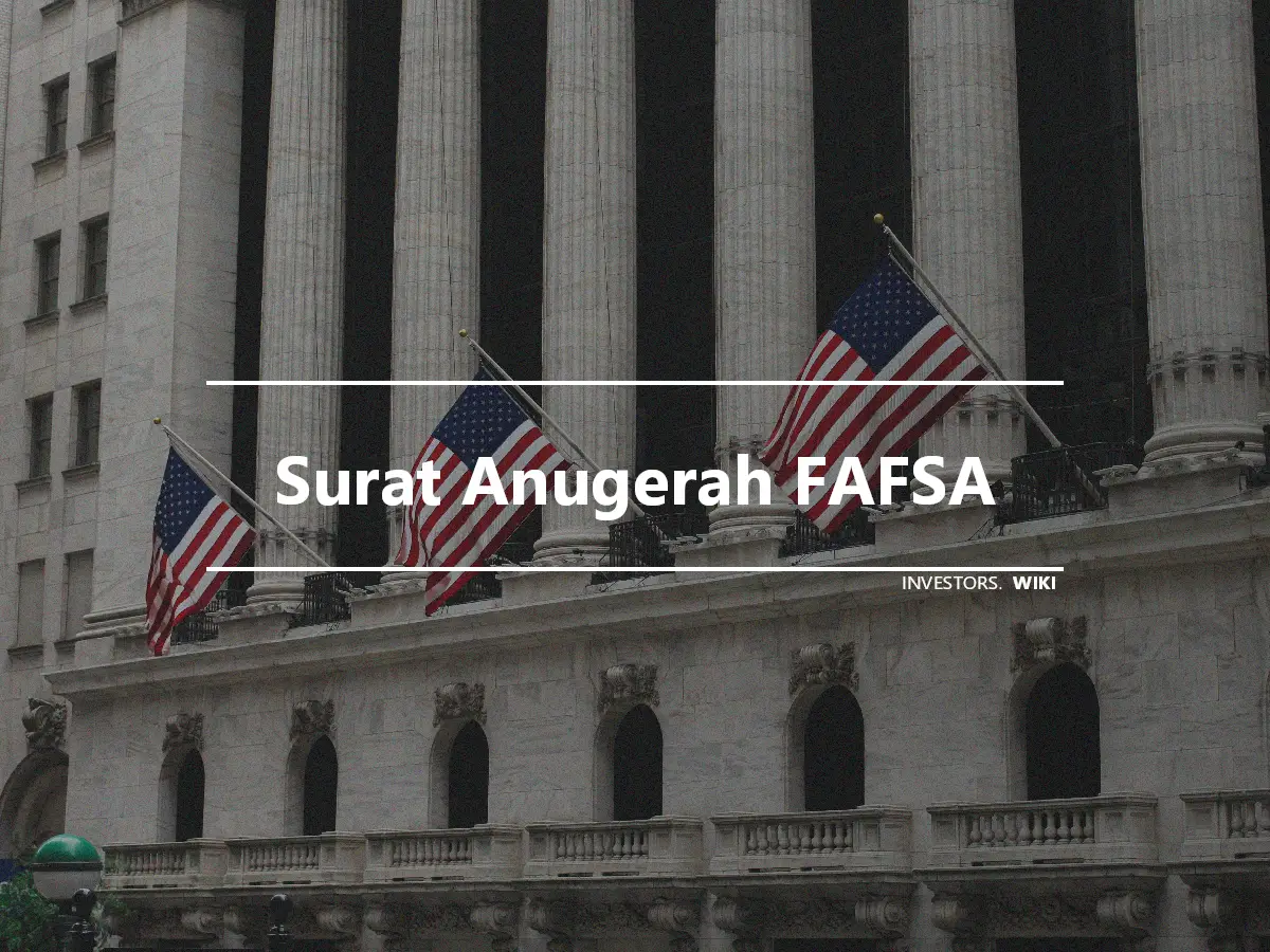 Surat Anugerah FAFSA