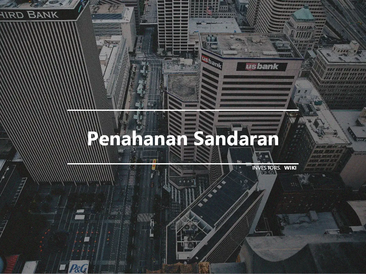 Penahanan Sandaran