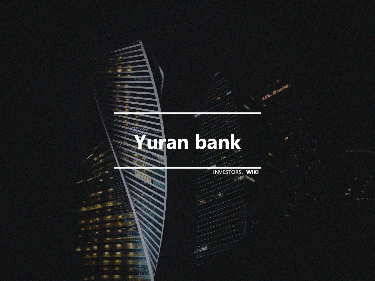 Yuran bank
