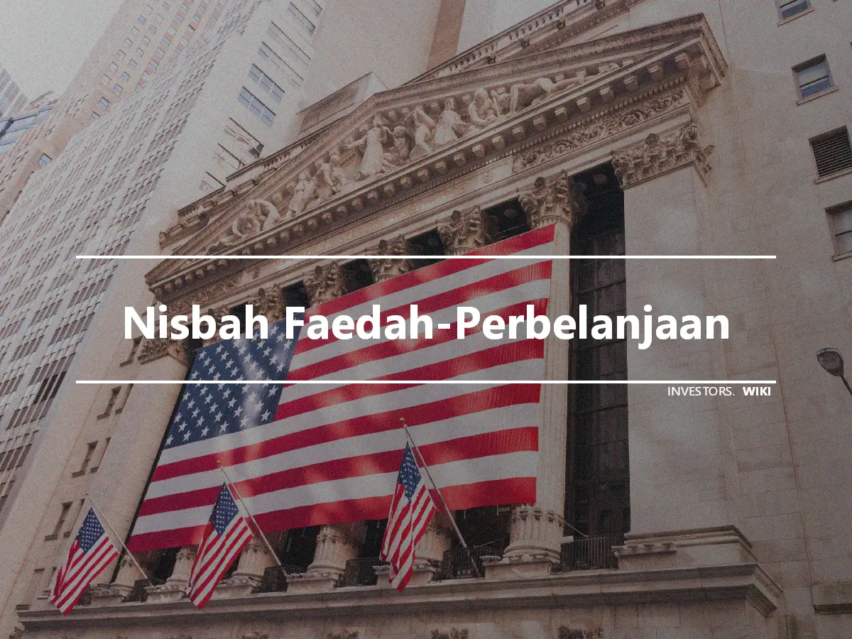 Nisbah Faedah-Perbelanjaan