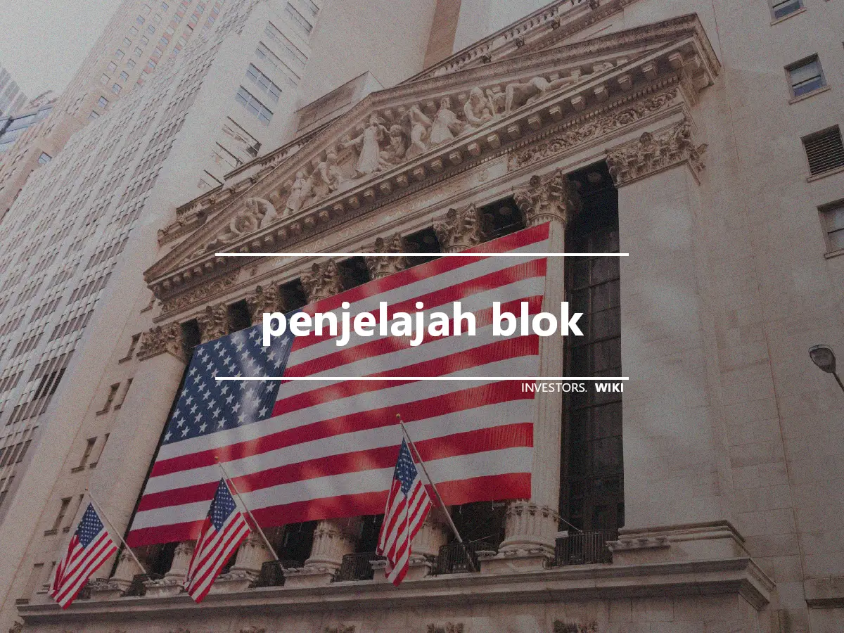 penjelajah blok