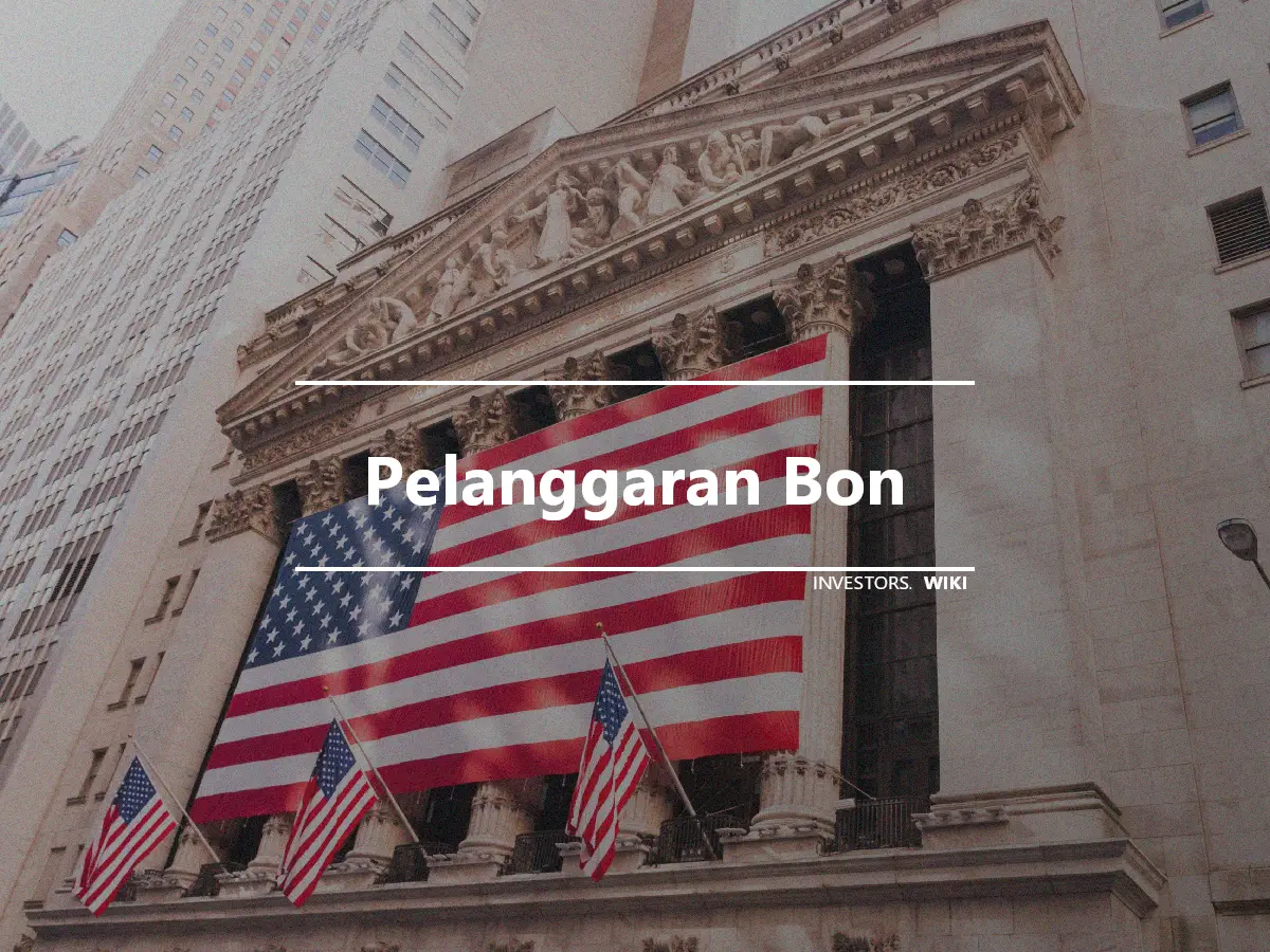 Pelanggaran Bon