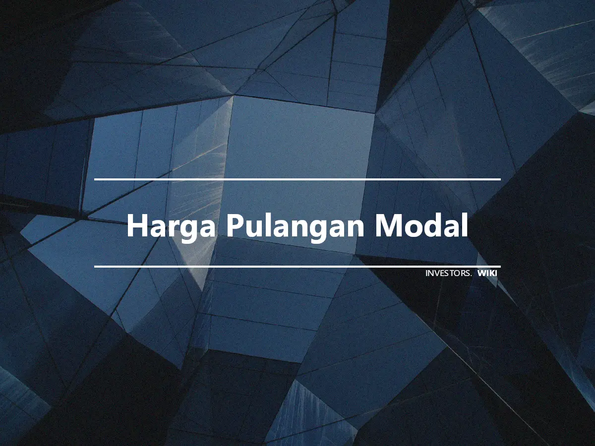 Harga Pulangan Modal