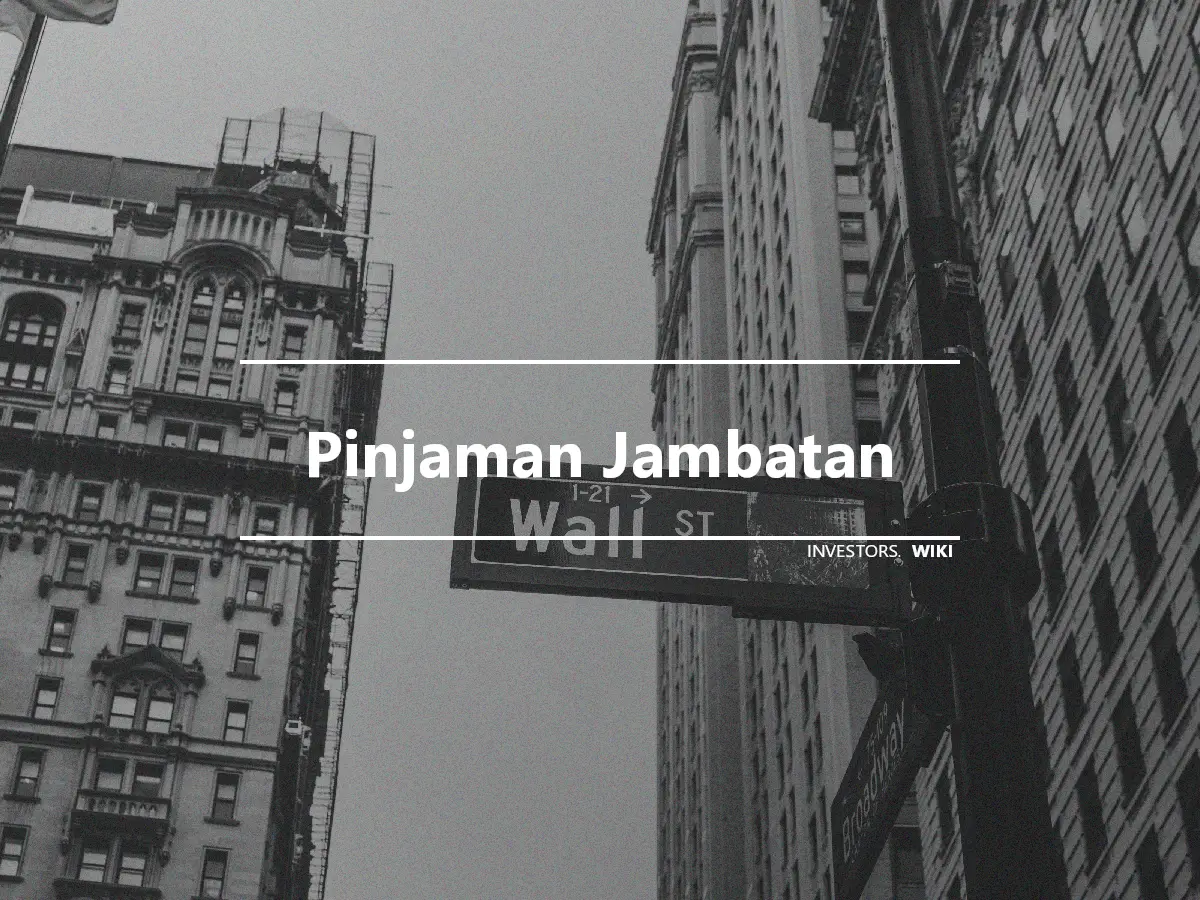 Pinjaman Jambatan