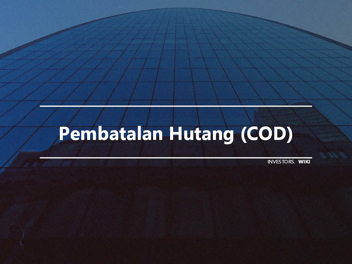 Pembatalan Hutang (COD)