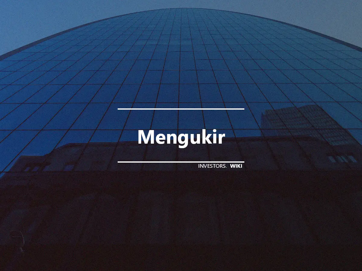 Mengukir