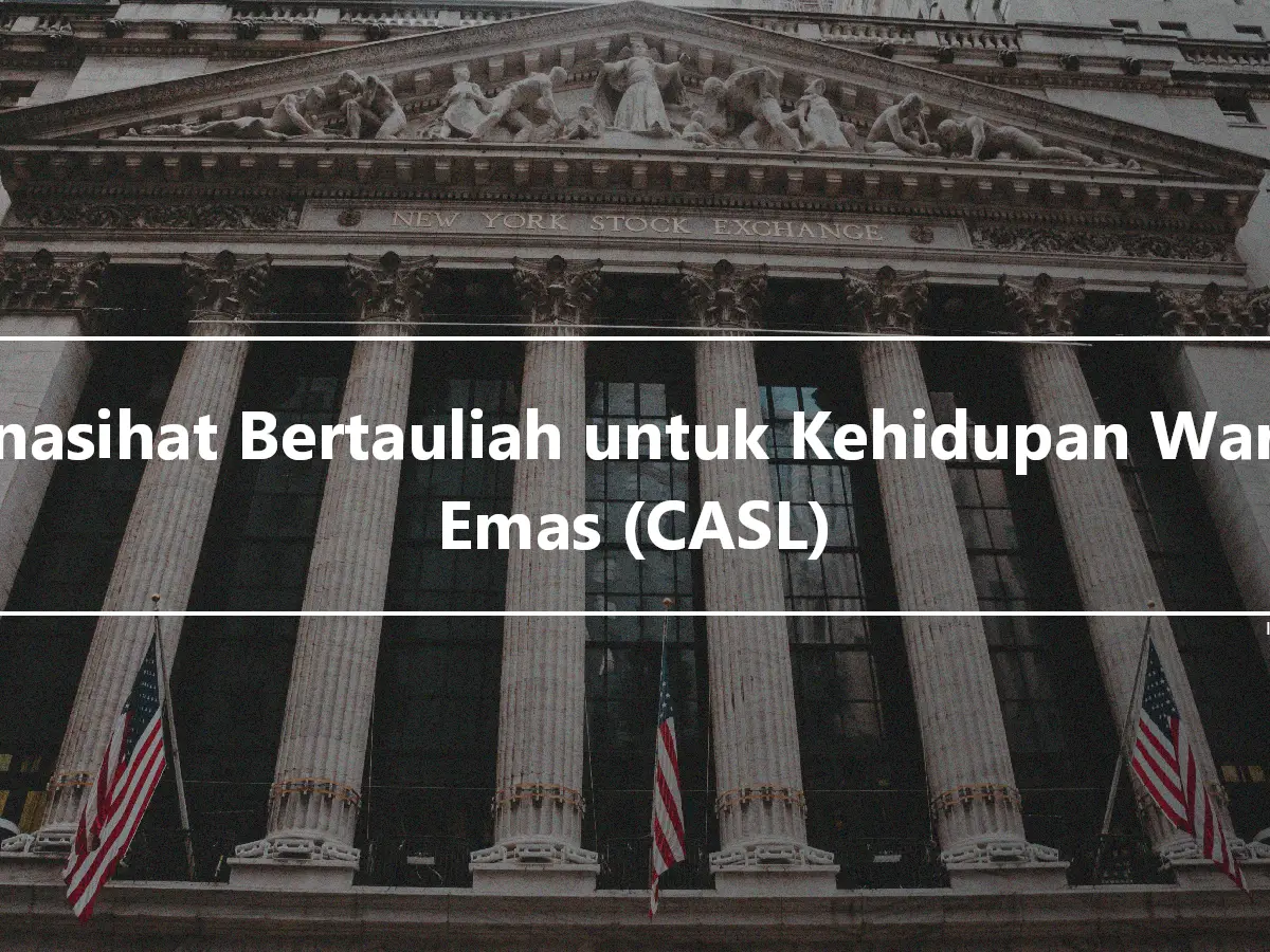 Penasihat Bertauliah untuk Kehidupan Warga Emas (CASL)