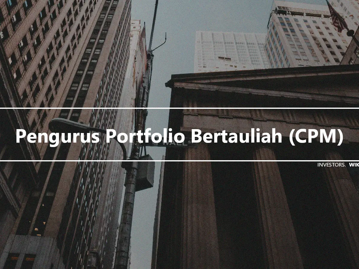 Pengurus Portfolio Bertauliah (CPM)