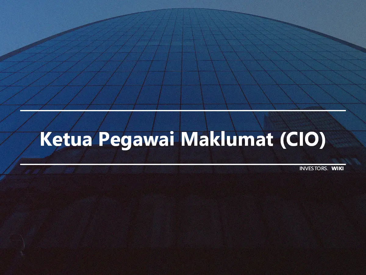 Ketua Pegawai Maklumat (CIO)