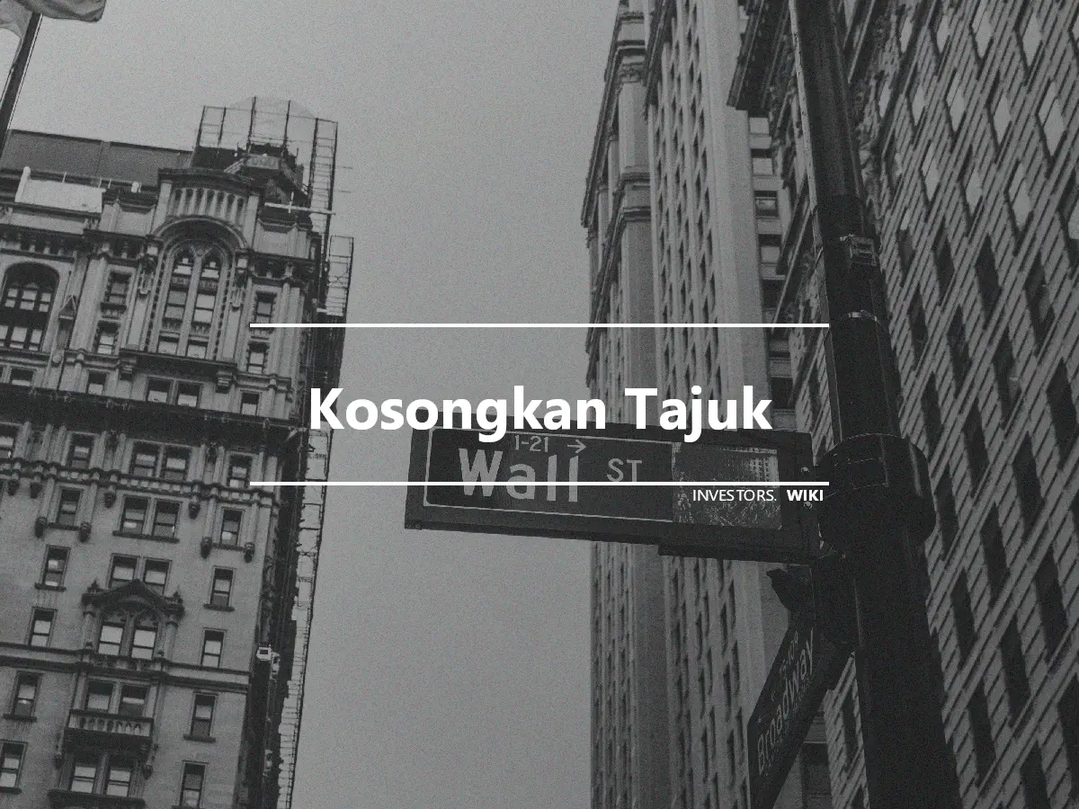 Kosongkan Tajuk