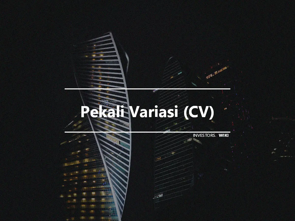 Pekali Variasi (CV)