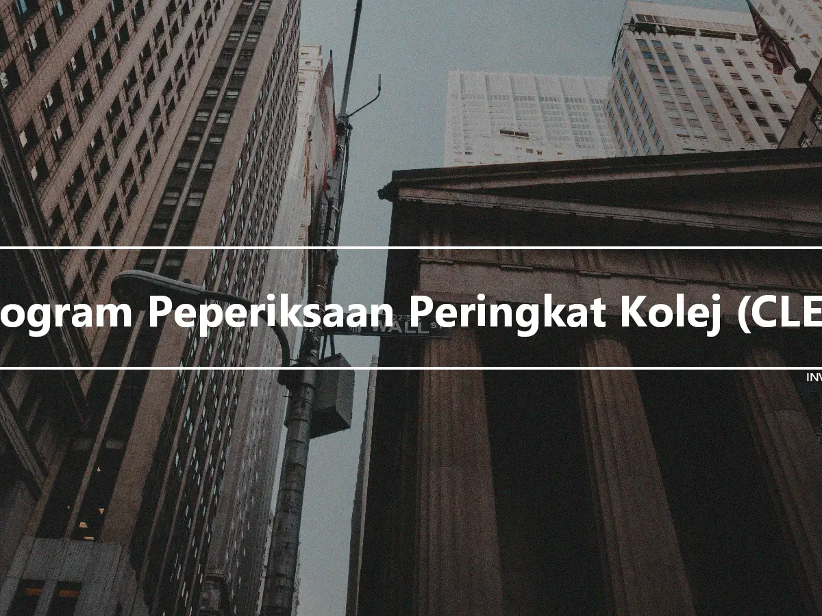 Program Peperiksaan Peringkat Kolej (CLEP)