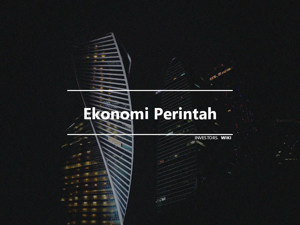 Ekonomi Perintah