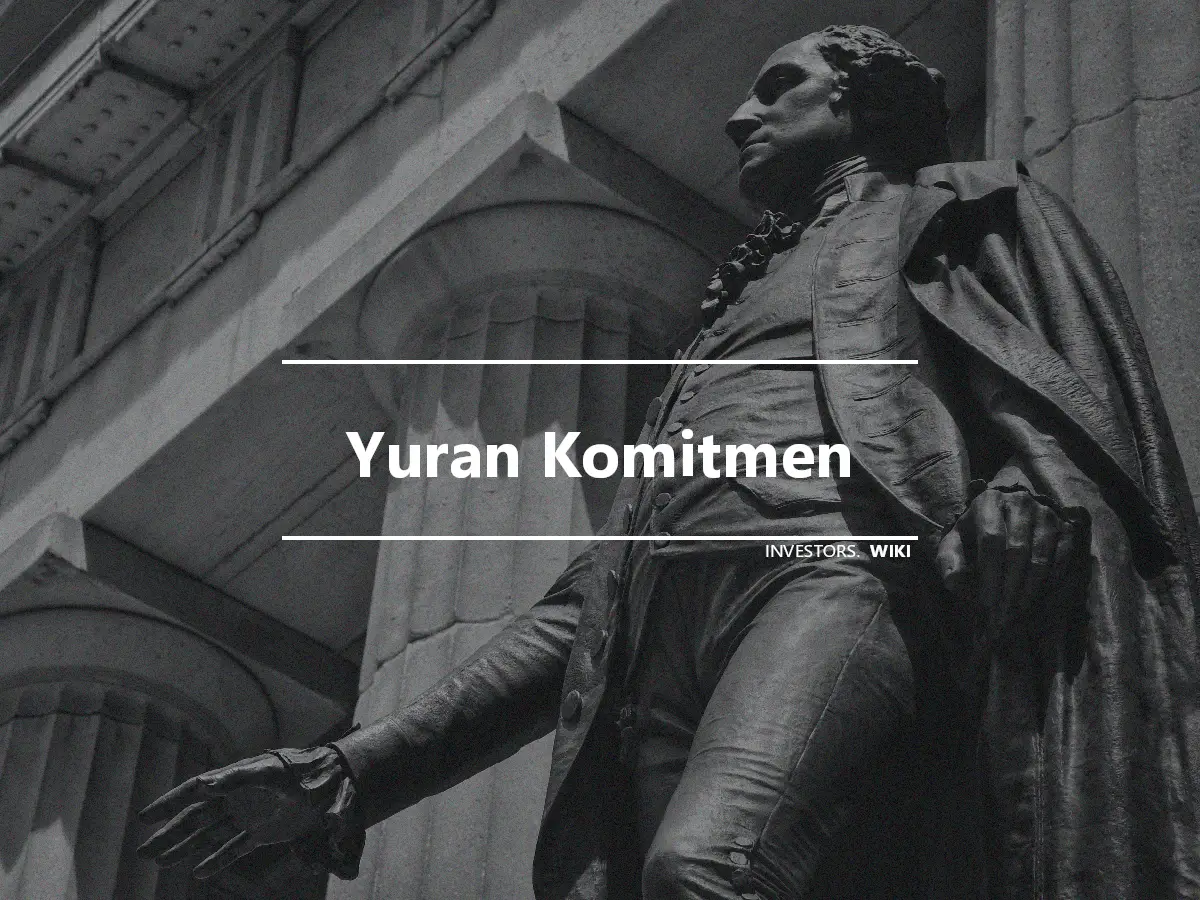 Yuran Komitmen