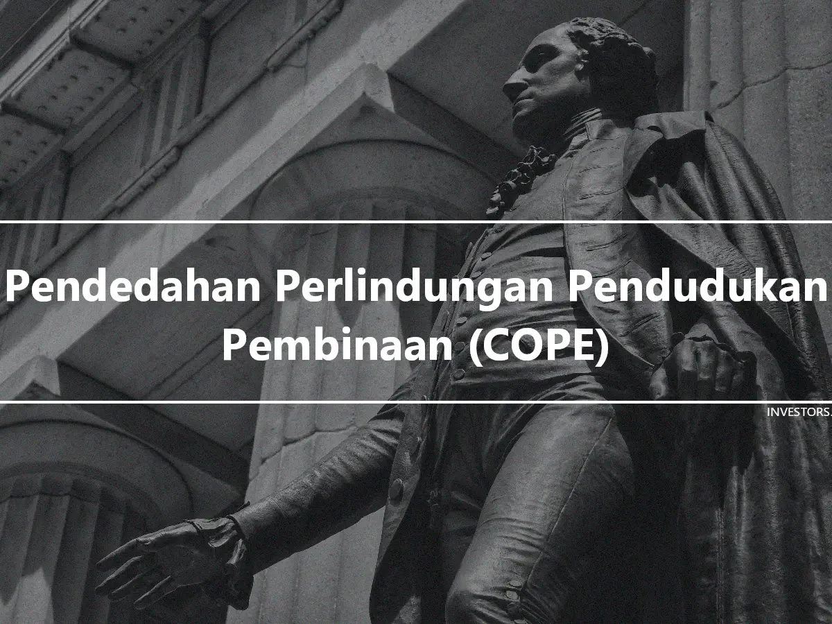 Pendedahan Perlindungan Pendudukan Pembinaan (COPE)