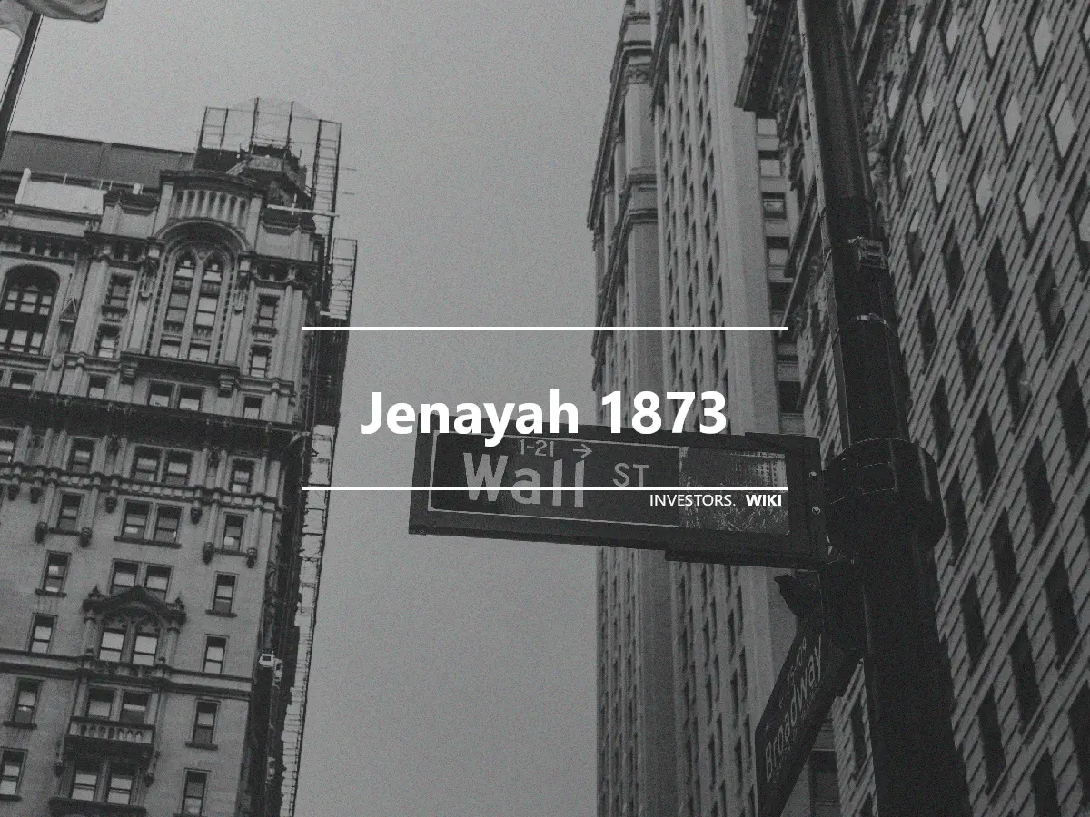 Jenayah 1873