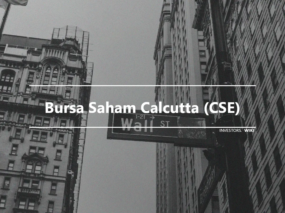 Bursa Saham Calcutta (CSE)