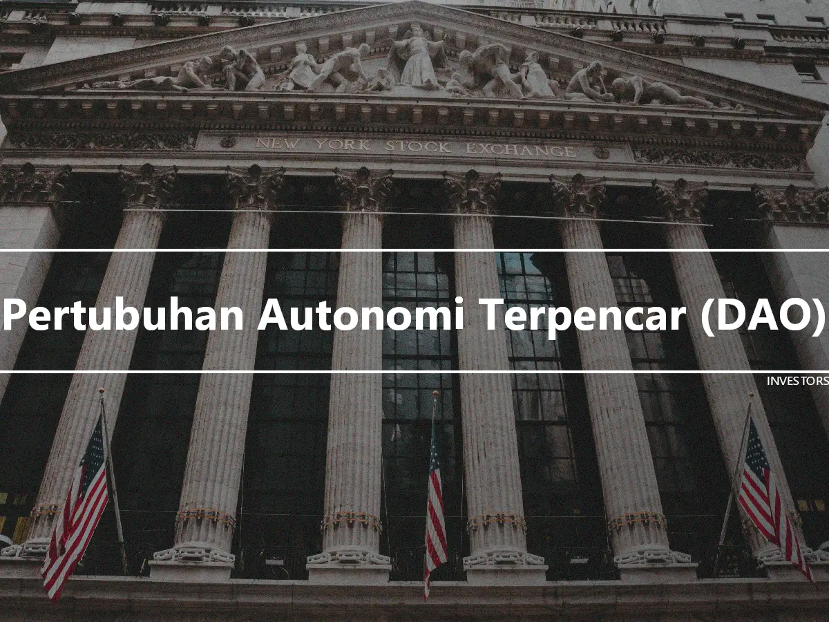 Pertubuhan Autonomi Terpencar (DAO)