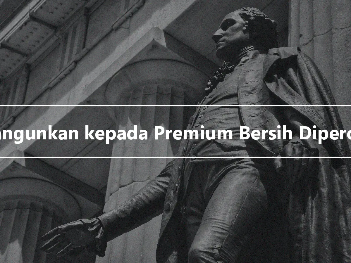 Dibangunkan kepada Premium Bersih Diperolehi