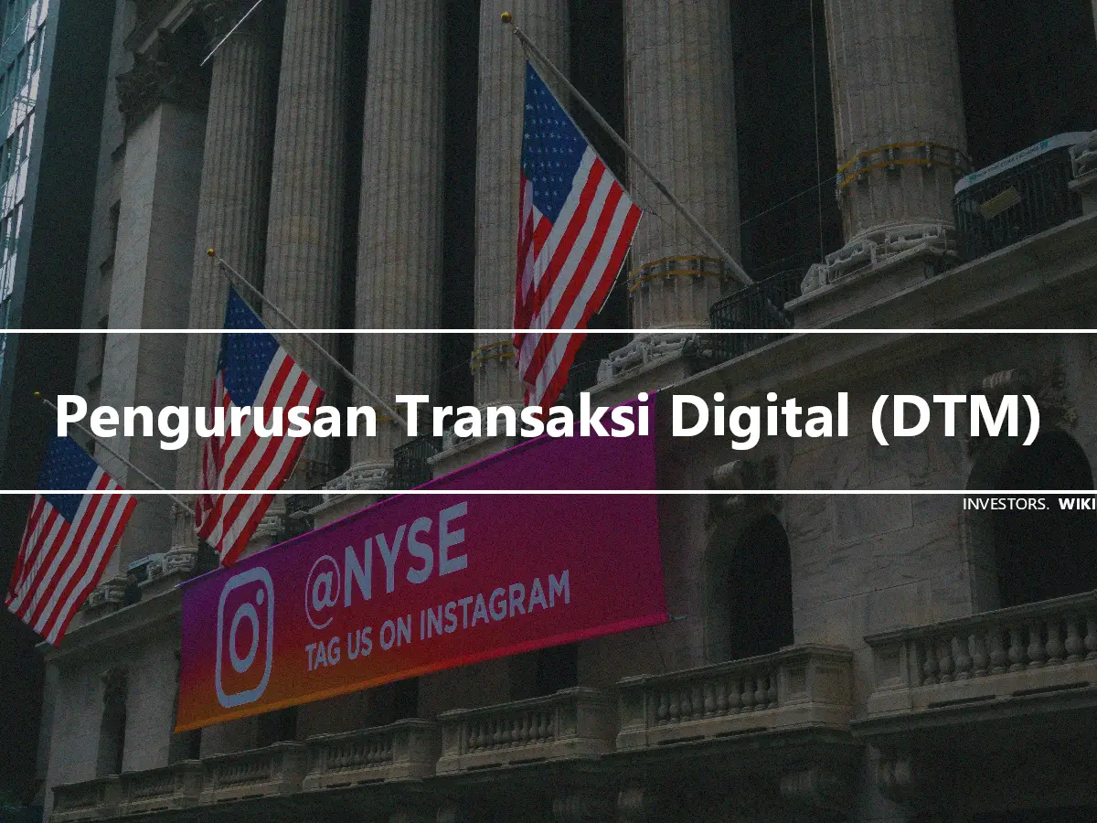 Pengurusan Transaksi Digital (DTM)