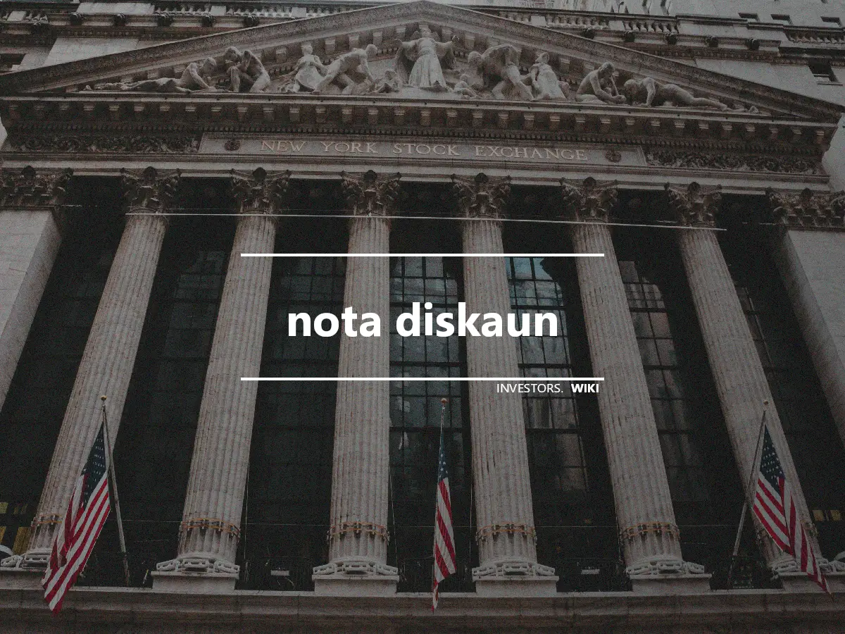 nota diskaun