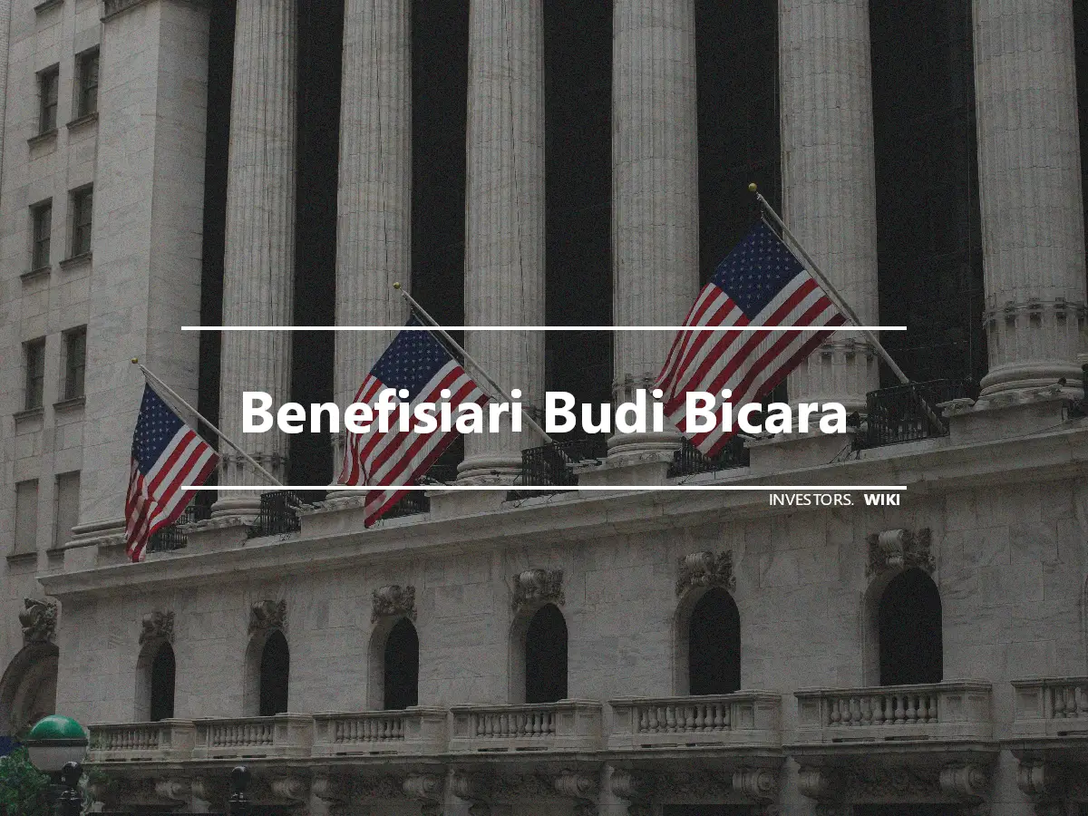 Benefisiari Budi Bicara