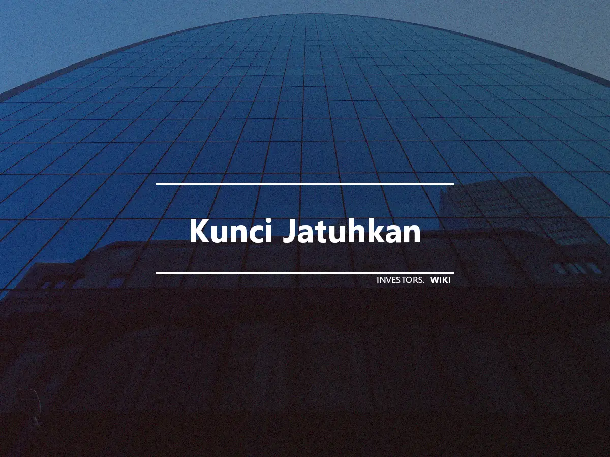 Kunci Jatuhkan