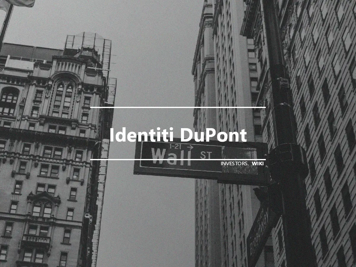 Identiti DuPont