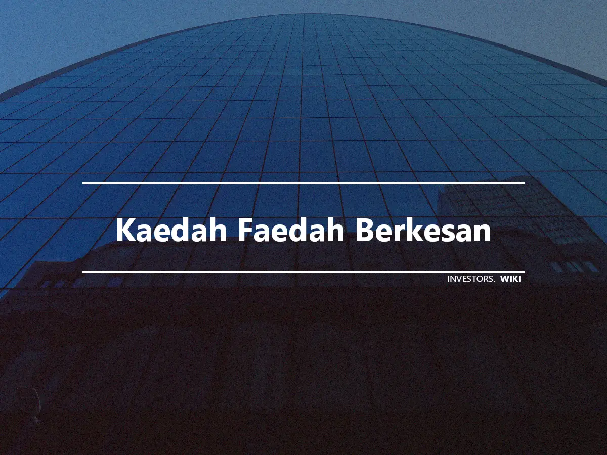 Kaedah Faedah Berkesan