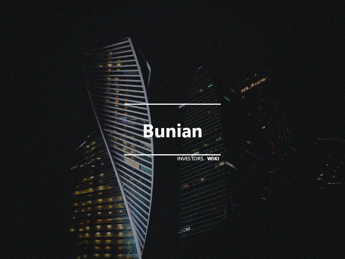 Bunian