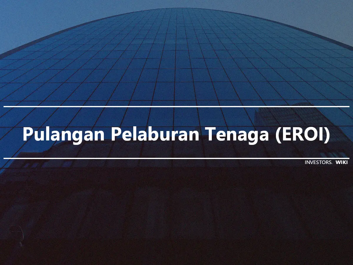 Pulangan Pelaburan Tenaga (EROI)