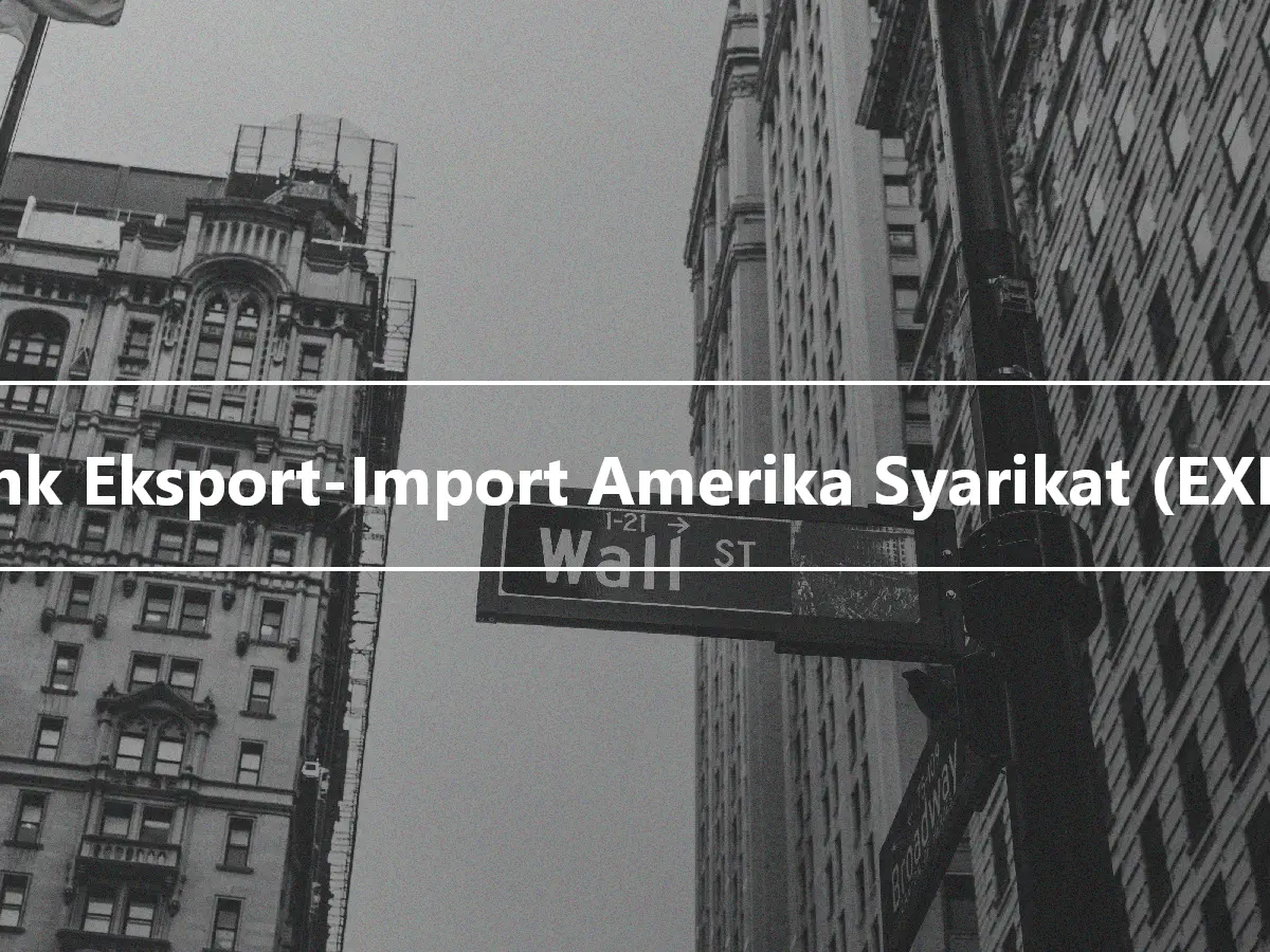 Bank Eksport-Import Amerika Syarikat (EXIM)