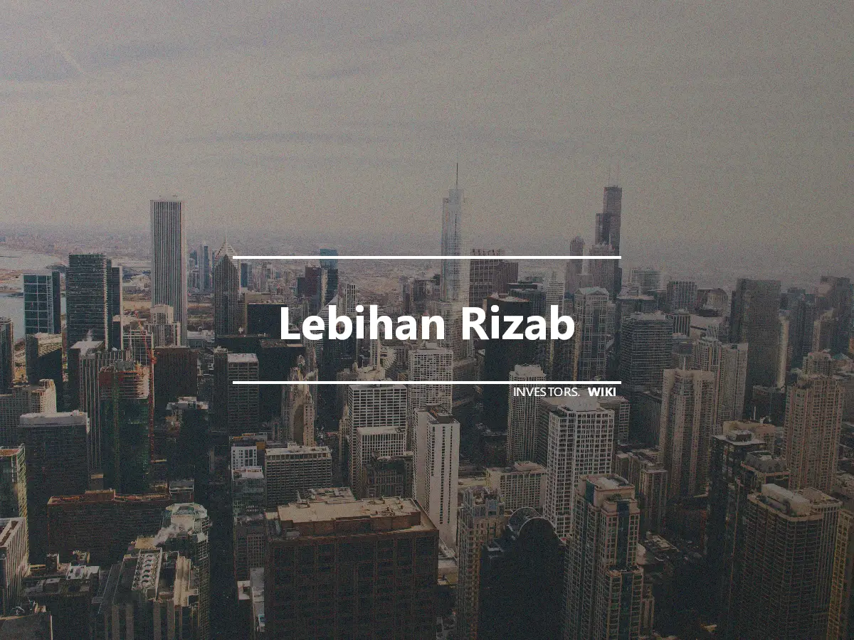 Lebihan Rizab