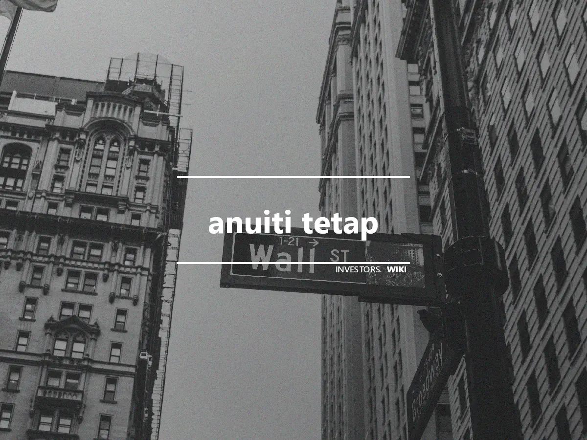 anuiti tetap