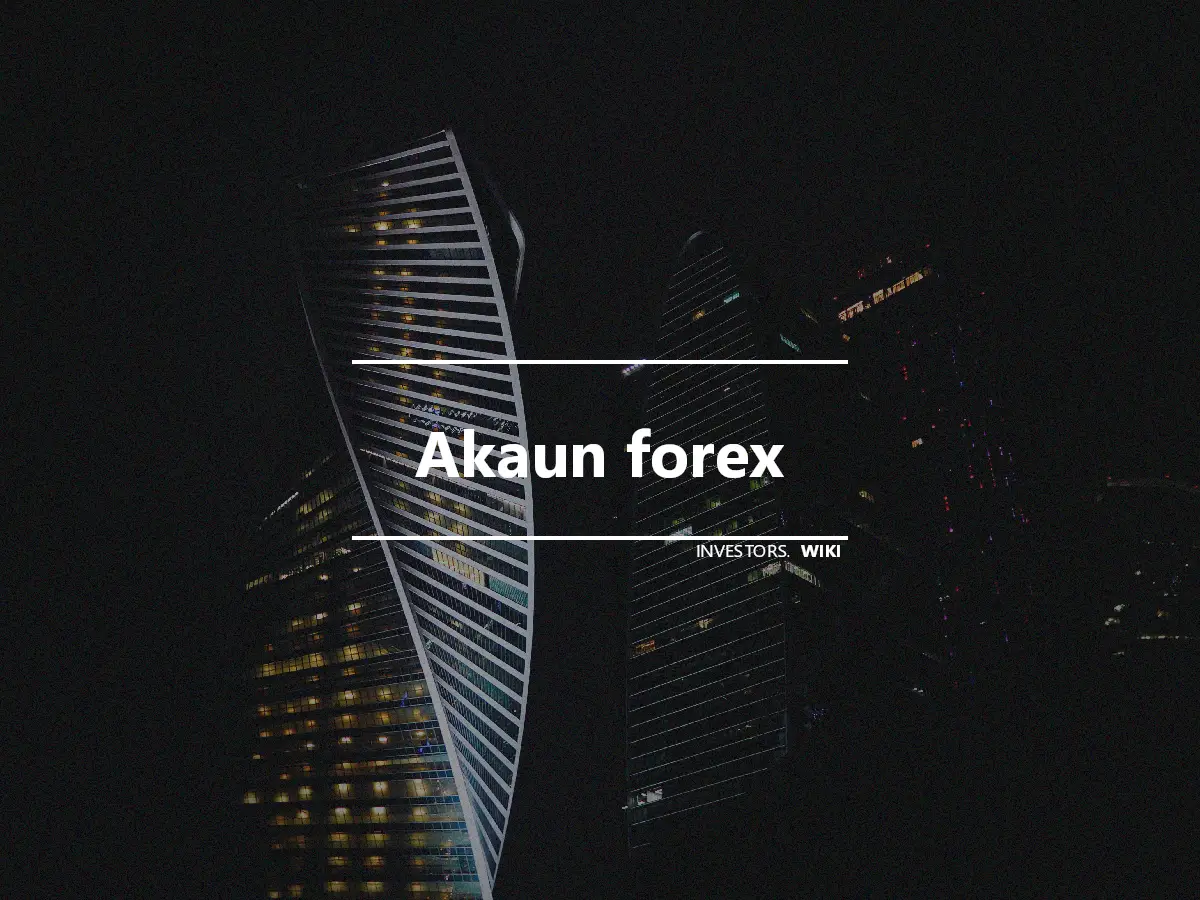 Akaun forex